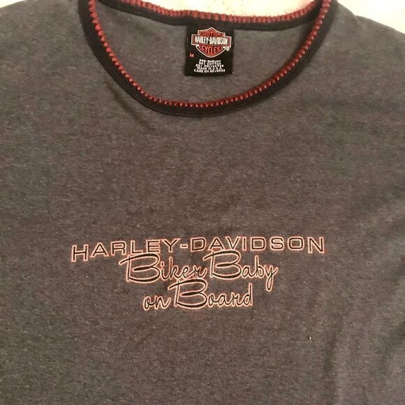 Harley Davidson Biker Baby on Board medium  dress - Picture 2 of 4